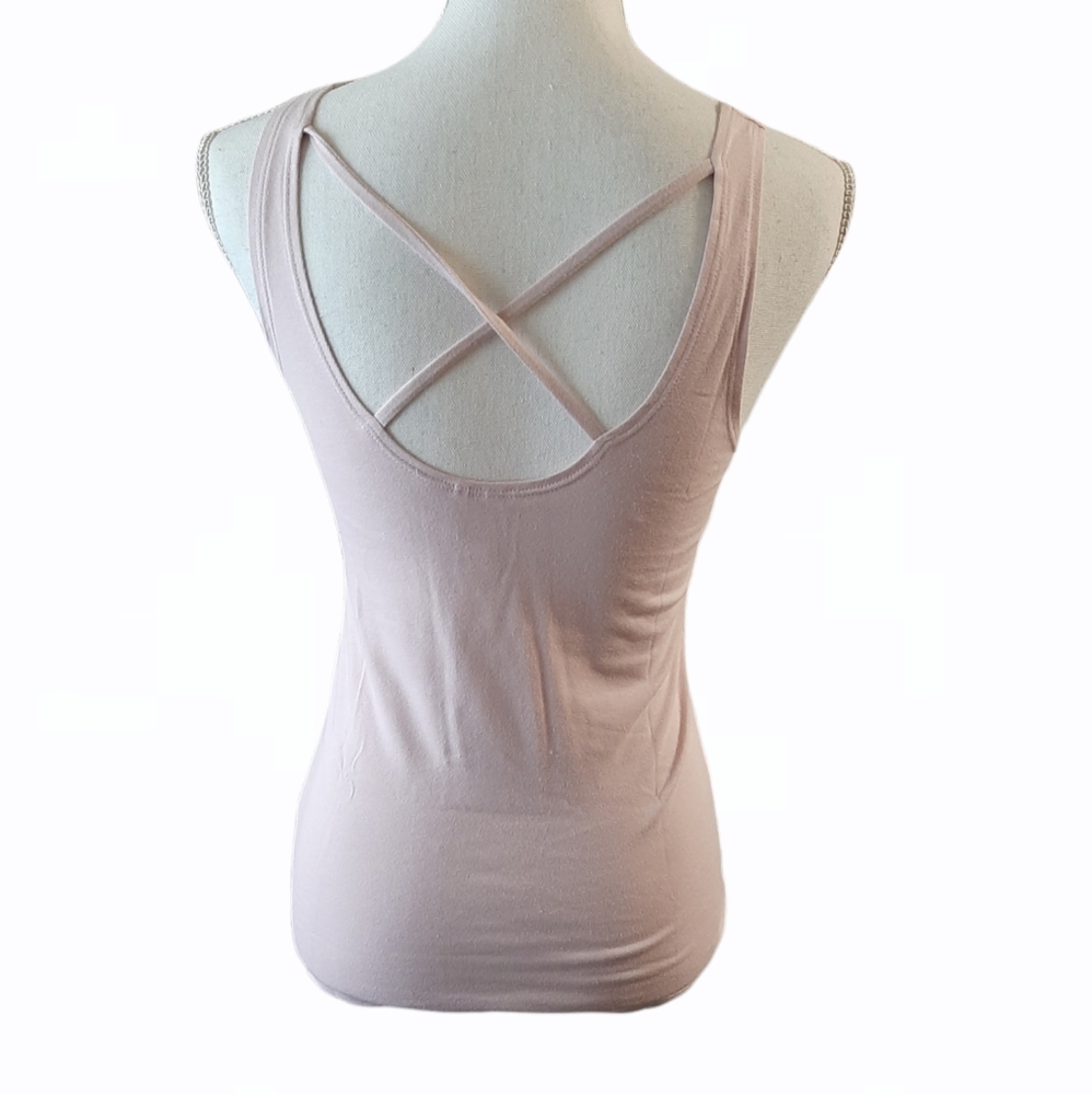 Frenchi Criss Cross Back Tank